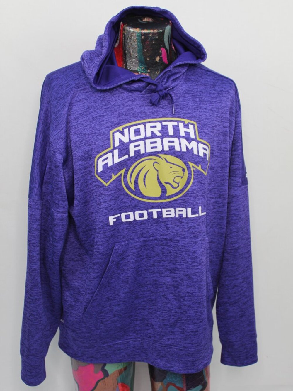 Adidas North Alabama Lions Hoodie Team/Player Issued Mens NCAA Football Sz XL